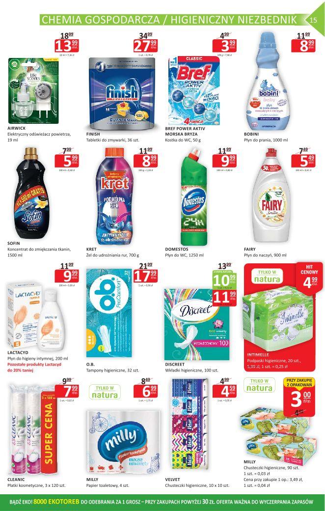 Gazetka promocyjna Drogerie Natura str. 15