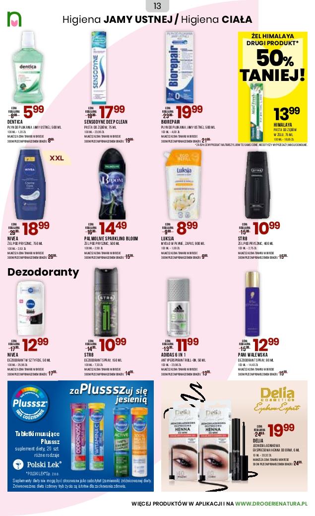 Gazetka promocyjna Drogerie Natura str. 13