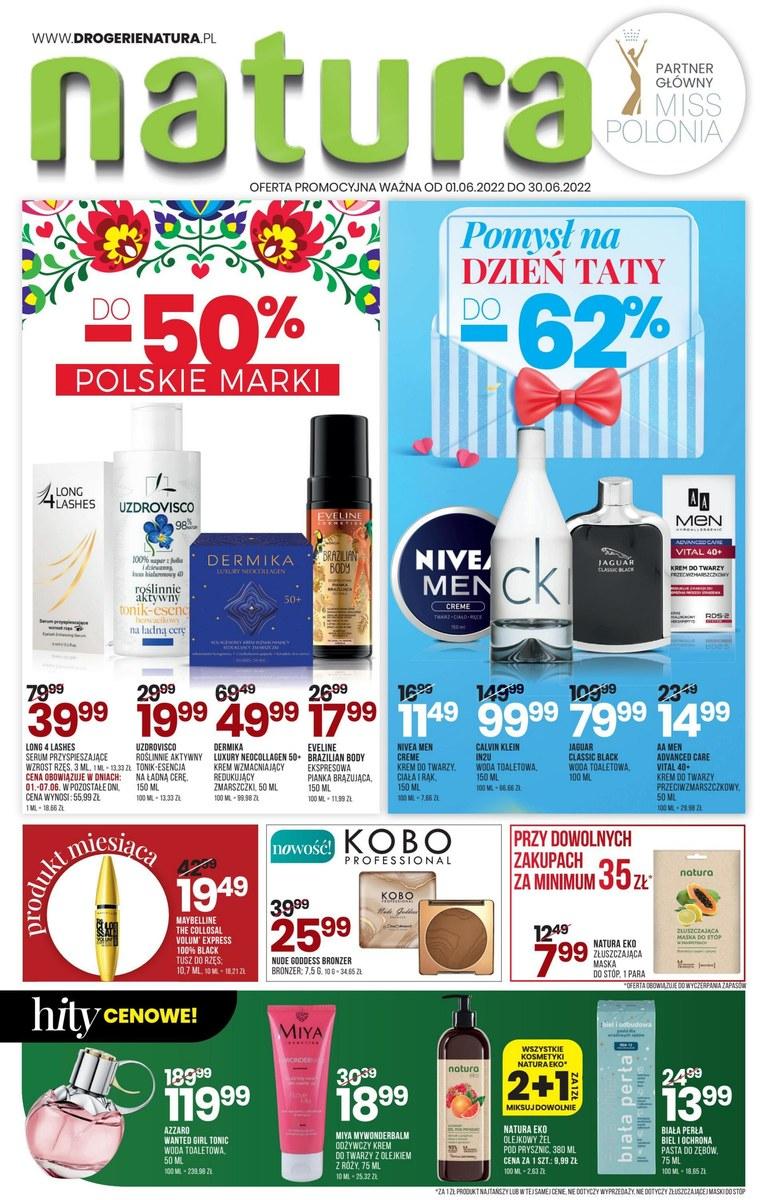 Gazetka promocyjna Drogerie Natura str. 1