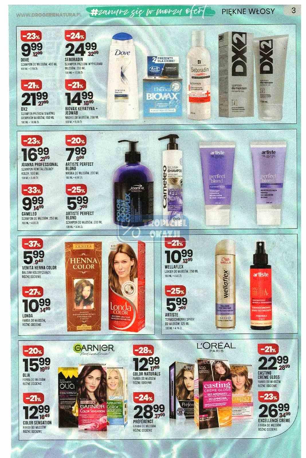 Gazetka promocyjna Drogerie Natura str. 3