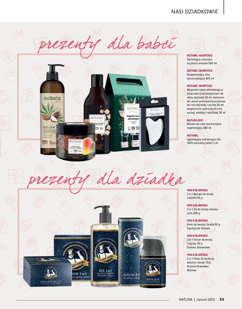 Gazetka promocyjna Drogerie Natura str. 55