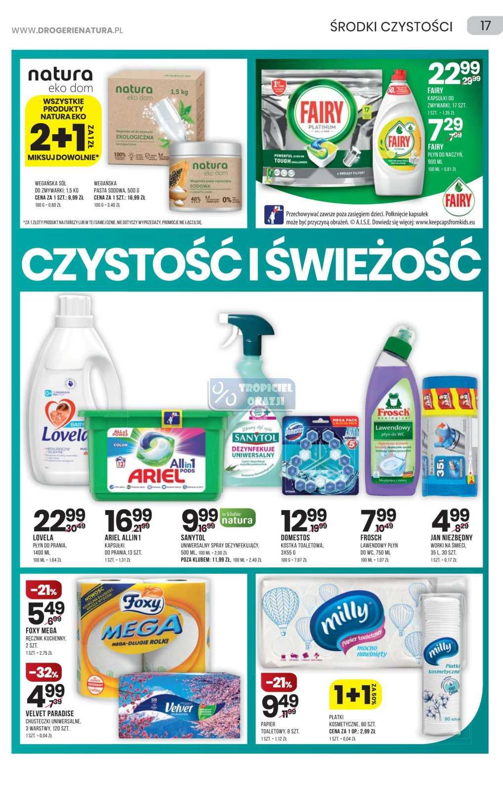 Gazetka promocyjna Drogerie Natura str. 17
