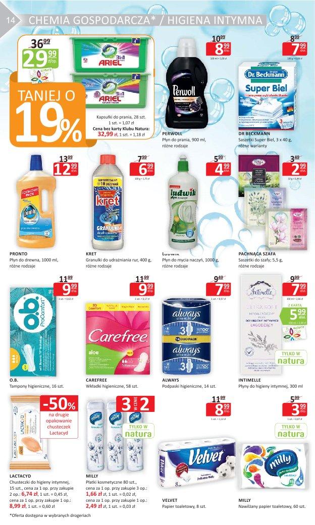 Gazetka promocyjna Drogerie Natura str. 14