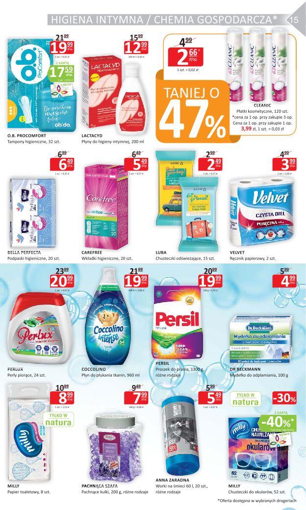 Gazetka promocyjna Drogerie Natura str. 15