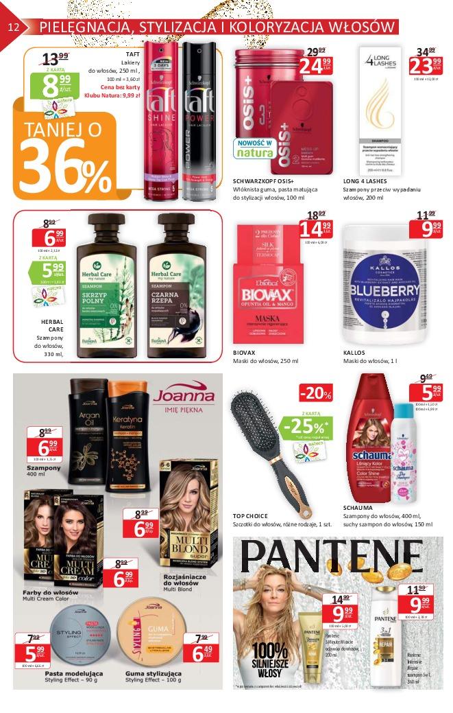Gazetka promocyjna Drogerie Natura str. 12