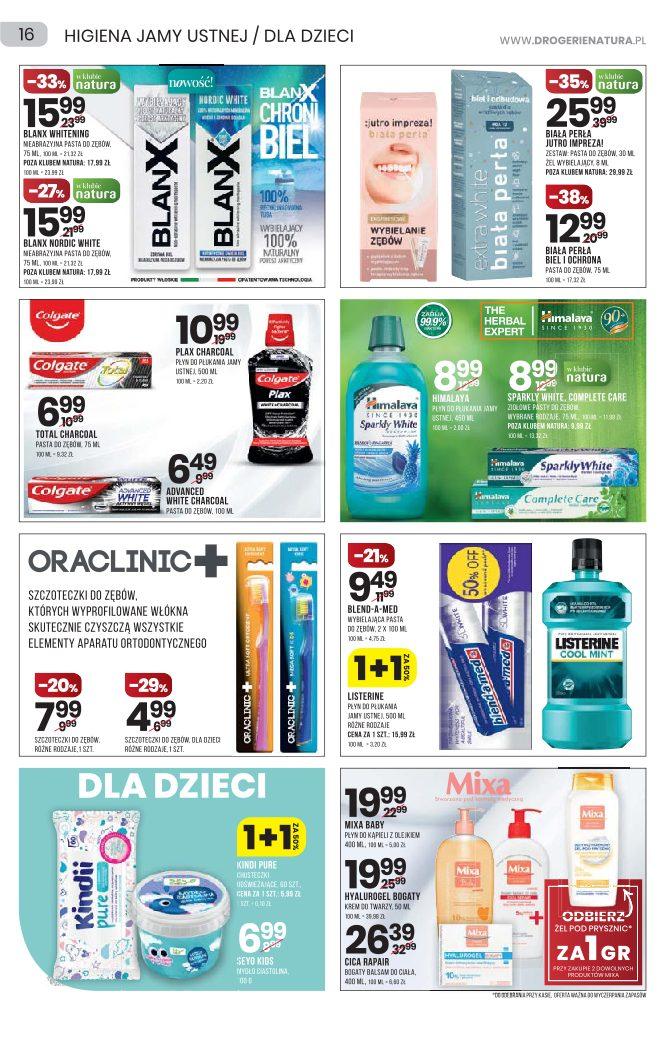 Gazetka promocyjna Drogerie Natura str. 16