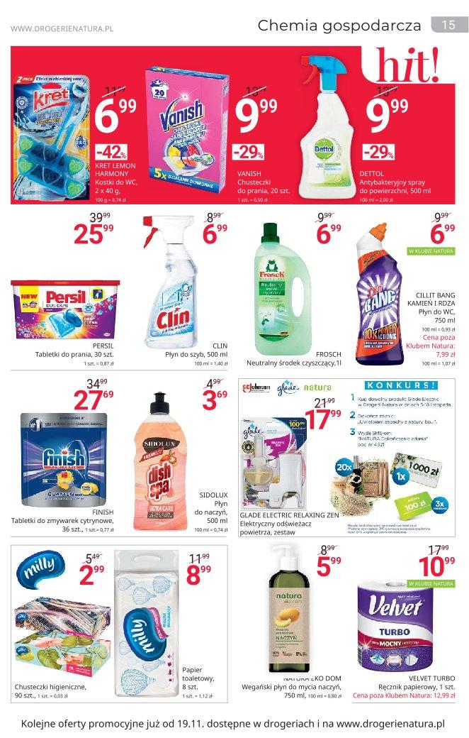 Gazetka promocyjna Drogerie Natura str. 15