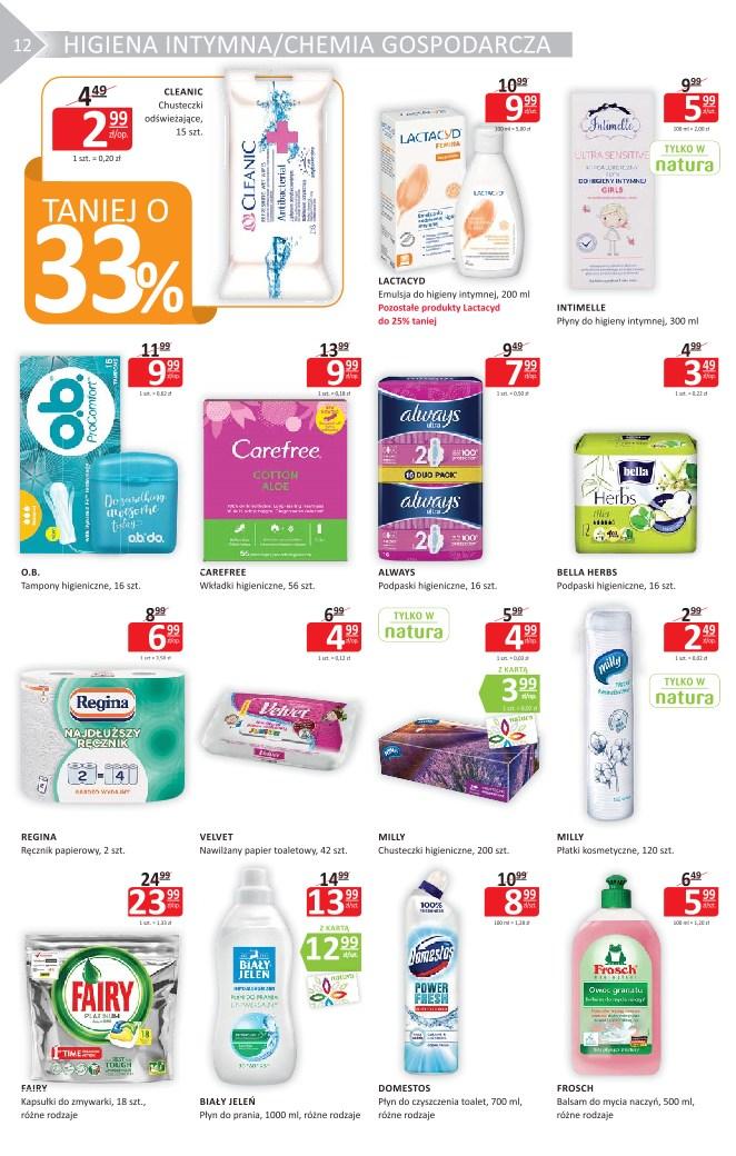 Gazetka promocyjna Drogerie Natura str. 12