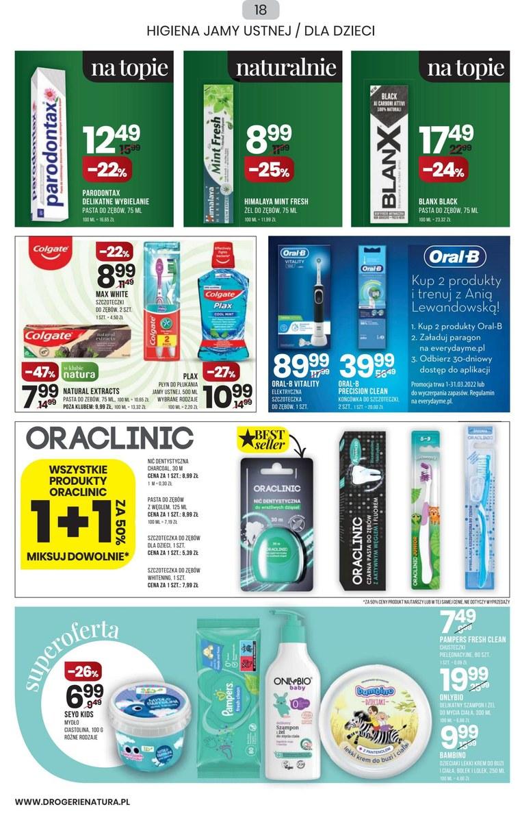 Gazetka promocyjna Drogerie Natura str. 18