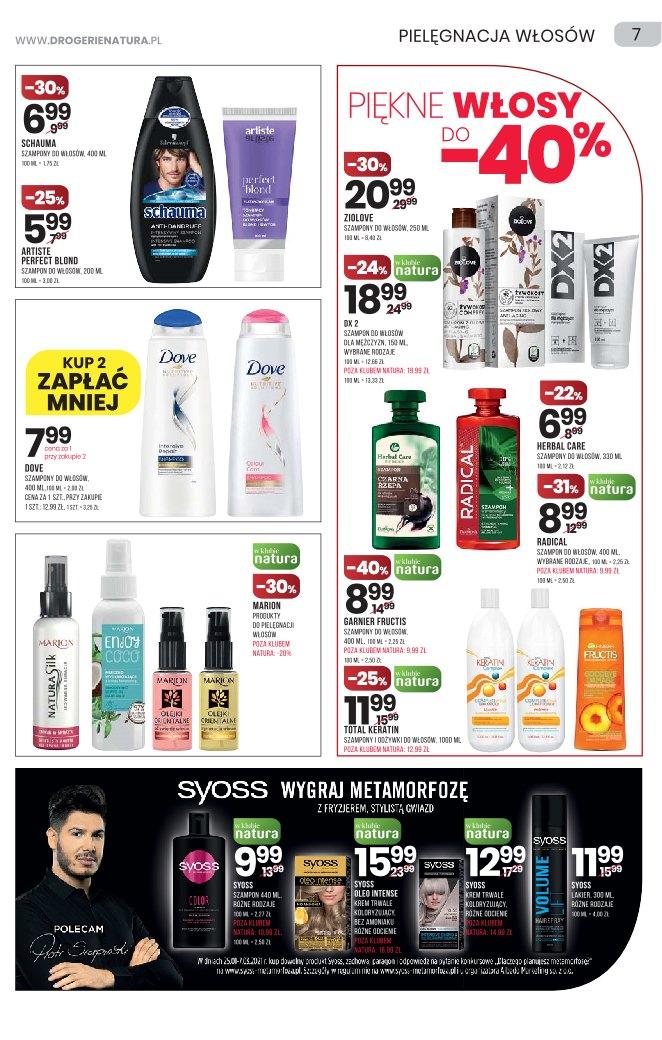 Gazetka promocyjna Drogerie Natura str. 7
