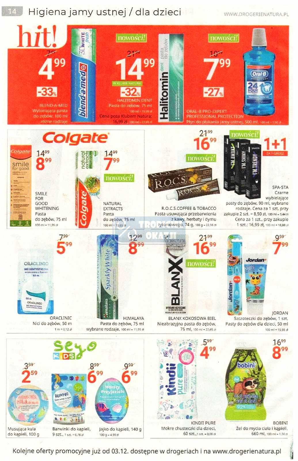 Gazetka promocyjna Drogerie Natura str. 14