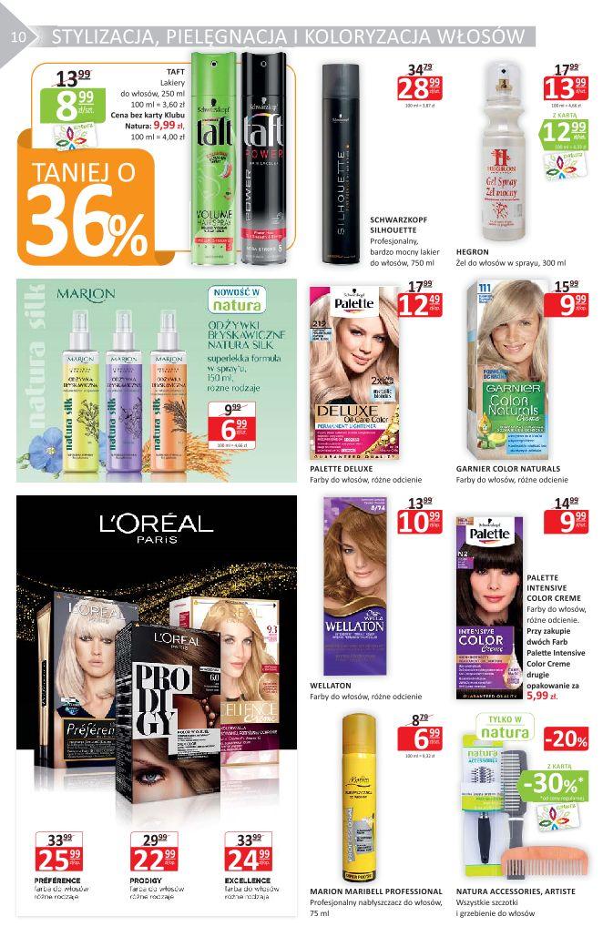 Gazetka promocyjna Drogerie Natura str. 10