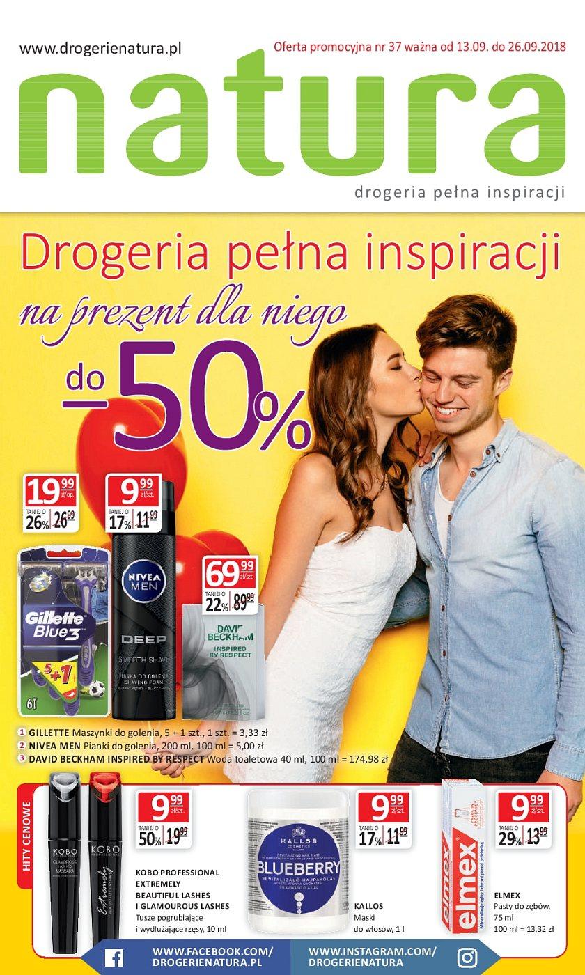Gazetka promocyjna Drogerie Natura str. 1