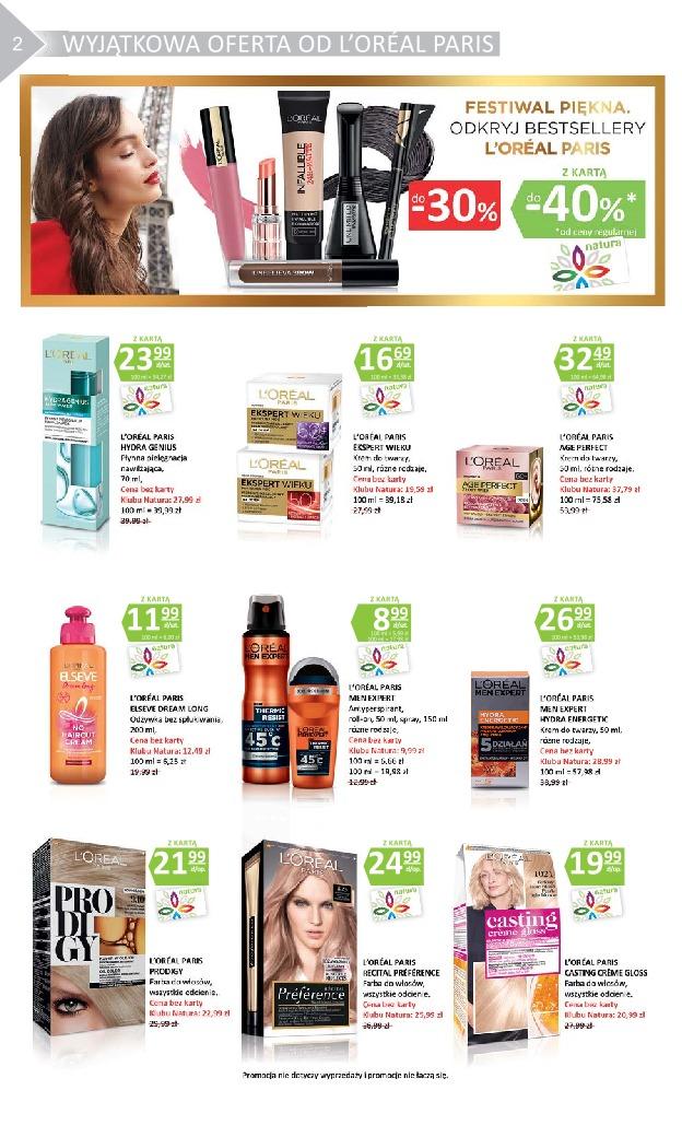 Gazetka promocyjna Drogerie Natura str. 2