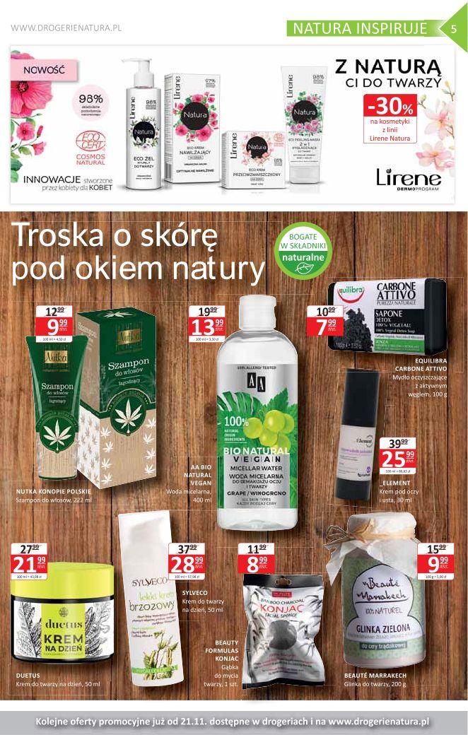 Gazetka promocyjna Drogerie Natura str. 5