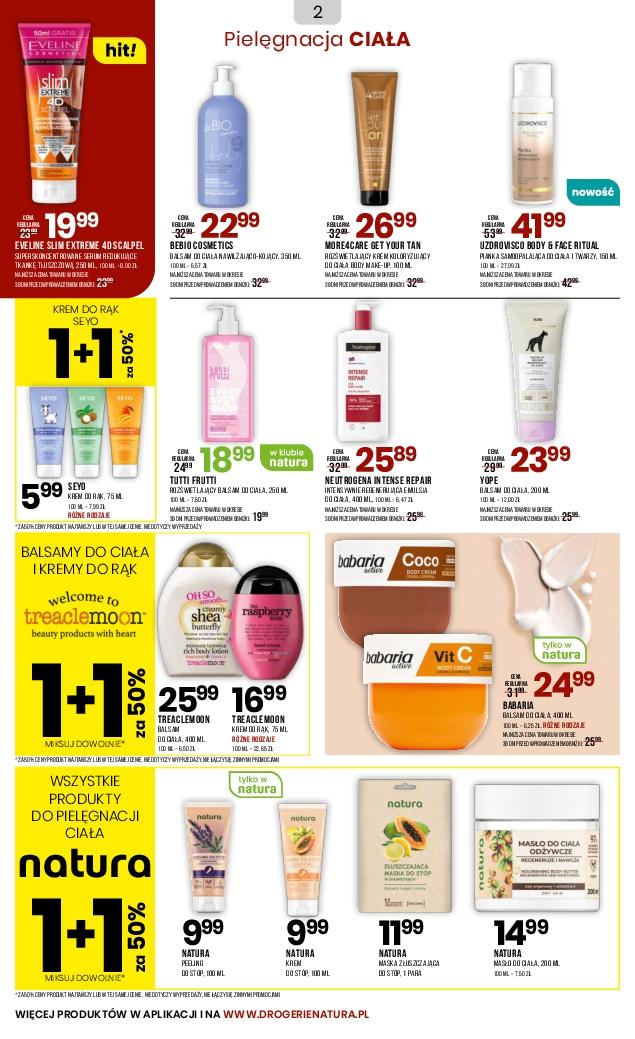 Gazetka promocyjna Drogerie Natura str. 2