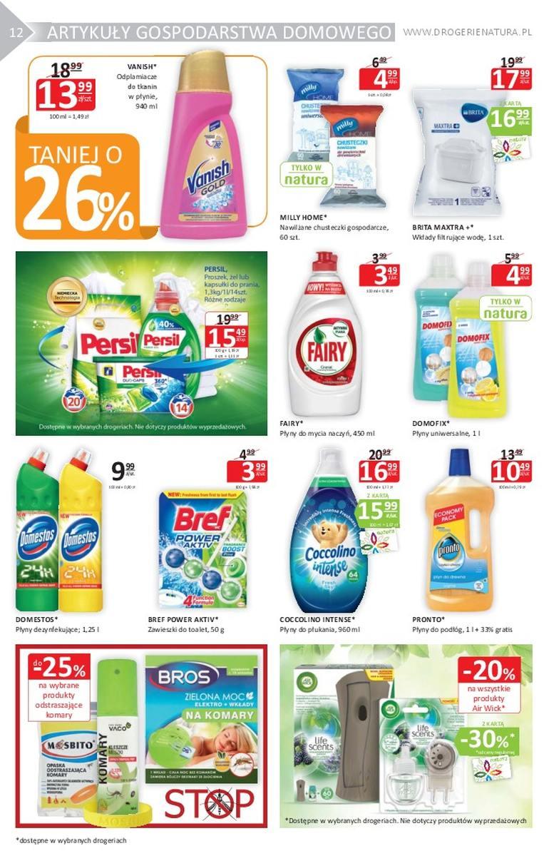 Gazetka promocyjna Drogerie Natura str. 12