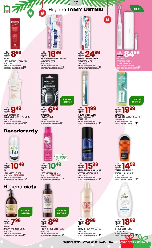 Gazetka promocyjna Drogerie Natura str. 17