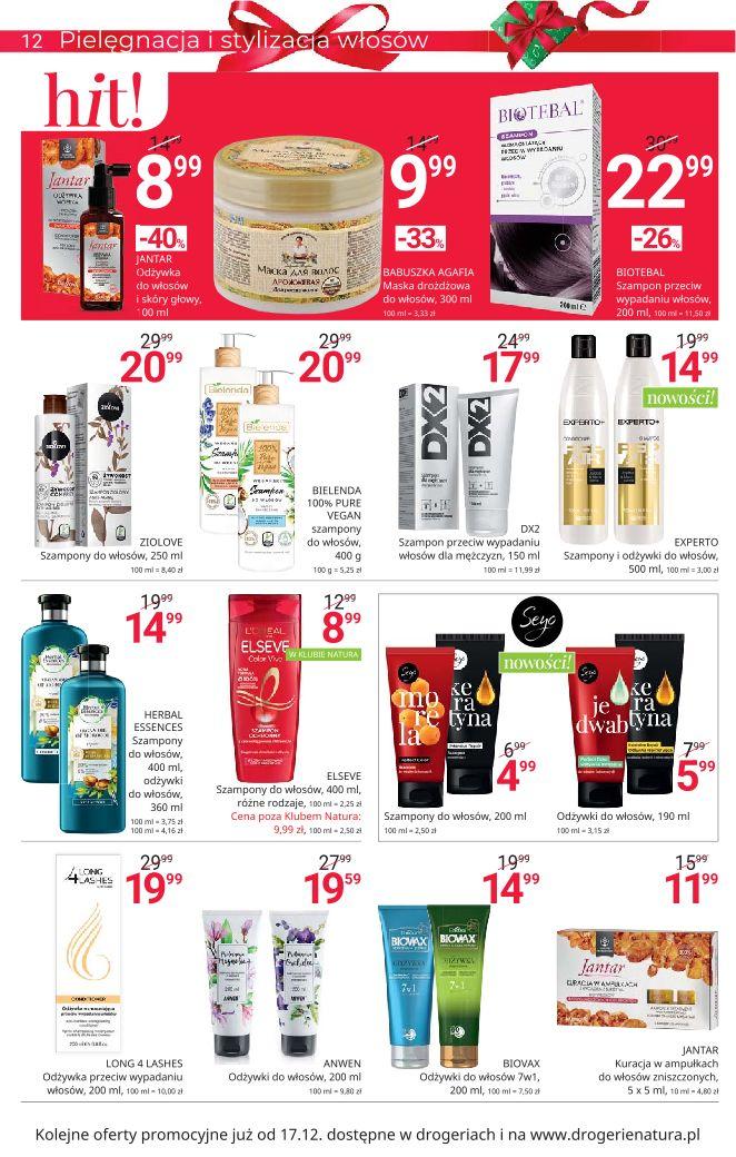 Gazetka promocyjna Drogerie Natura str. 12