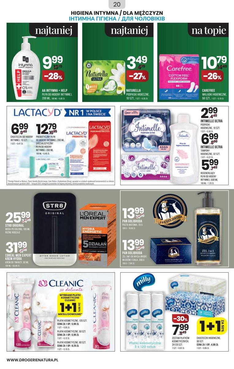 Gazetka promocyjna Drogerie Natura str. 20