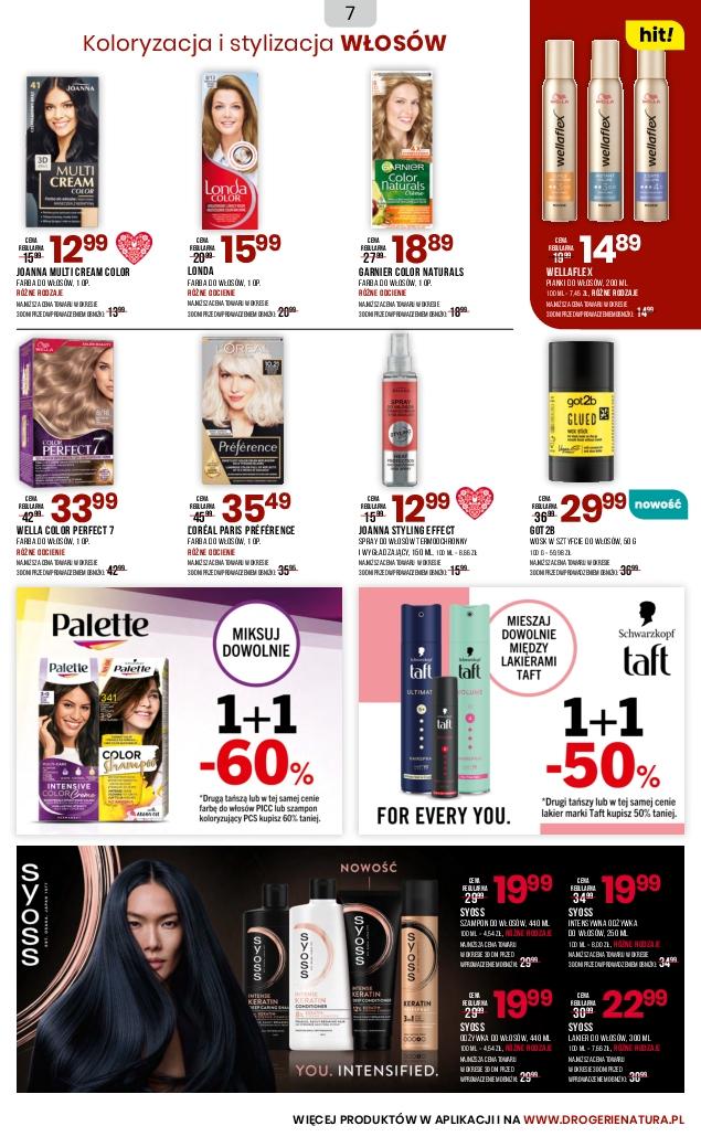 Gazetka promocyjna Drogerie Natura str. 7