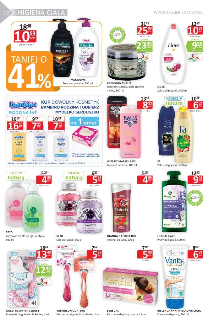 Gazetka promocyjna Drogerie Natura str. 12