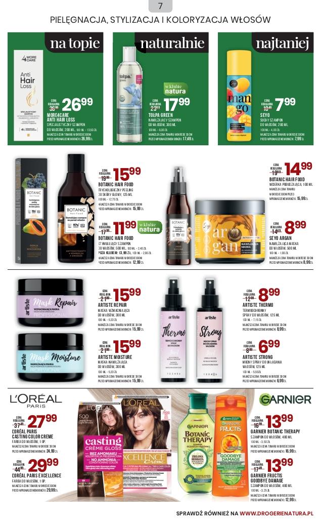 Gazetka promocyjna Drogerie Natura str. 7