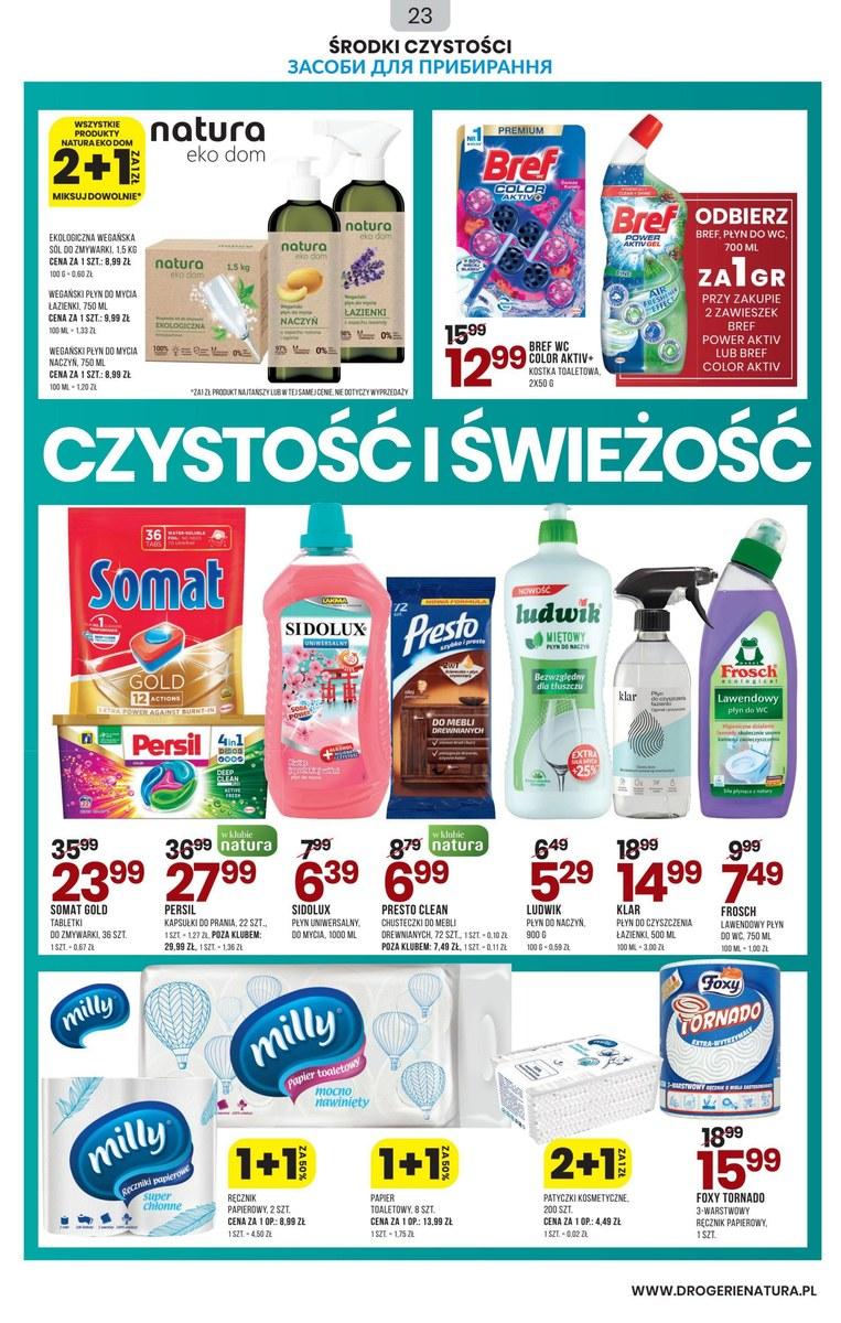 Gazetka promocyjna Drogerie Natura str. 23