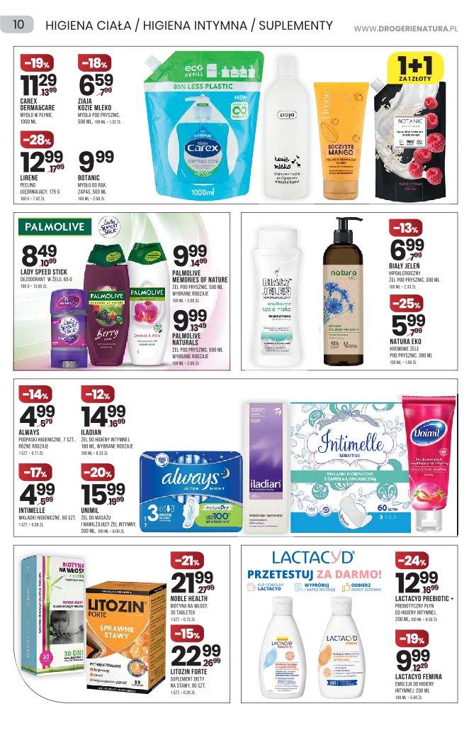 Gazetka promocyjna Drogerie Natura str. 10