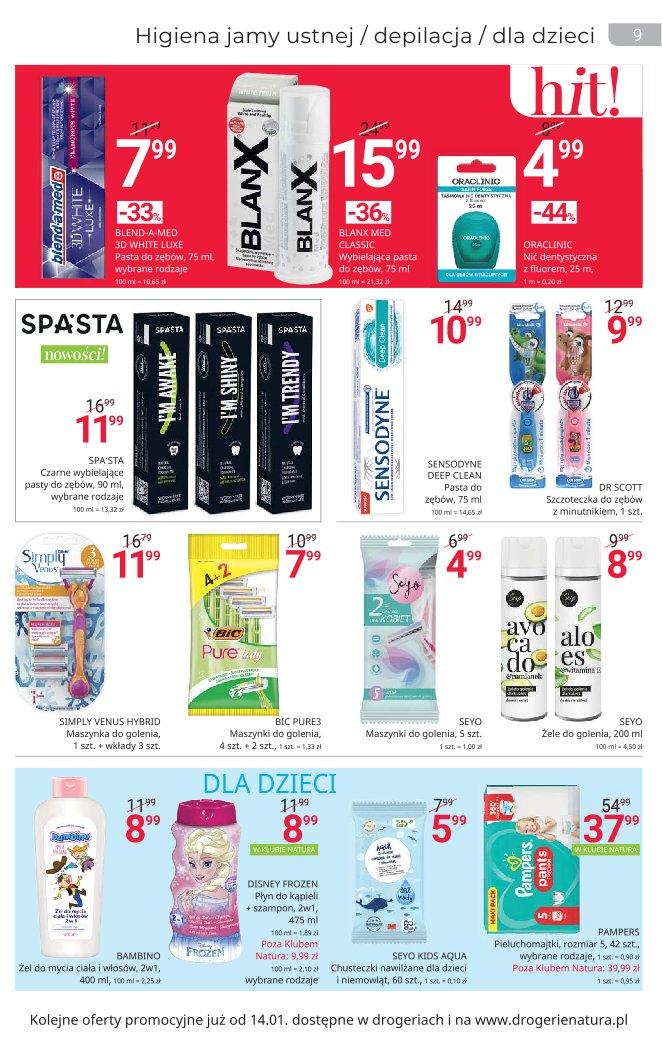 Gazetka promocyjna Drogerie Natura str. 9