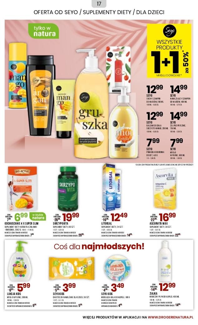 Gazetka promocyjna Drogerie Natura str. 17