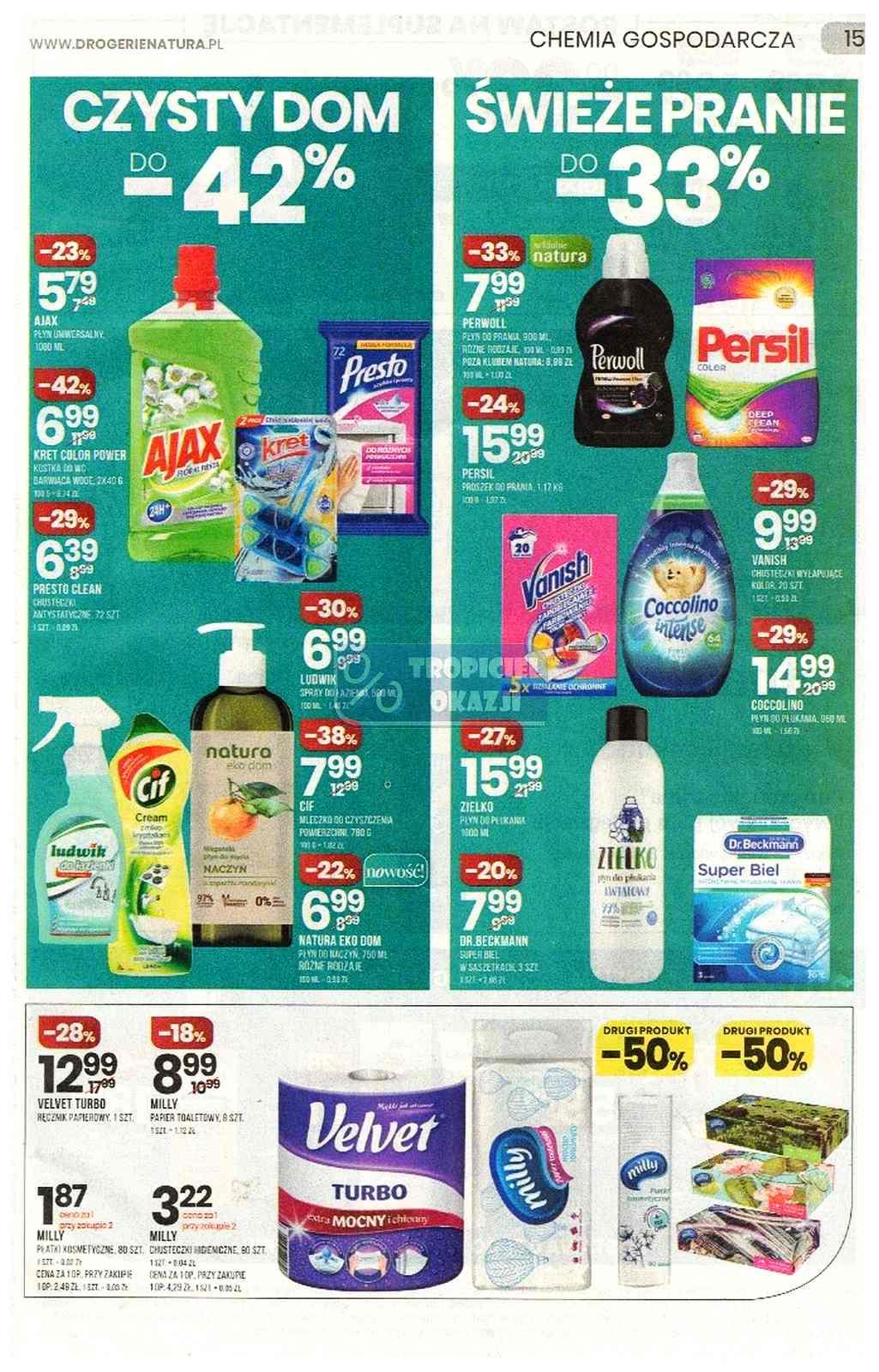 Gazetka promocyjna Drogerie Natura str. 15