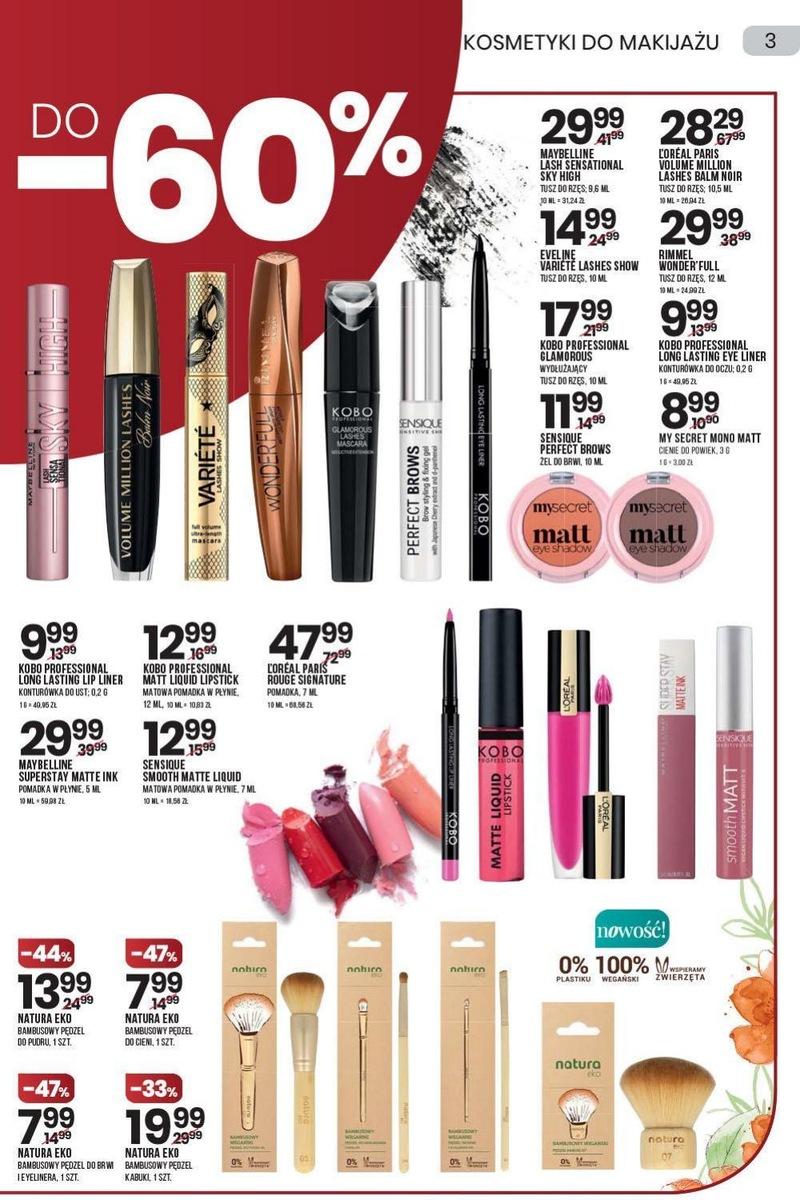 Gazetka promocyjna Drogerie Natura str. 3