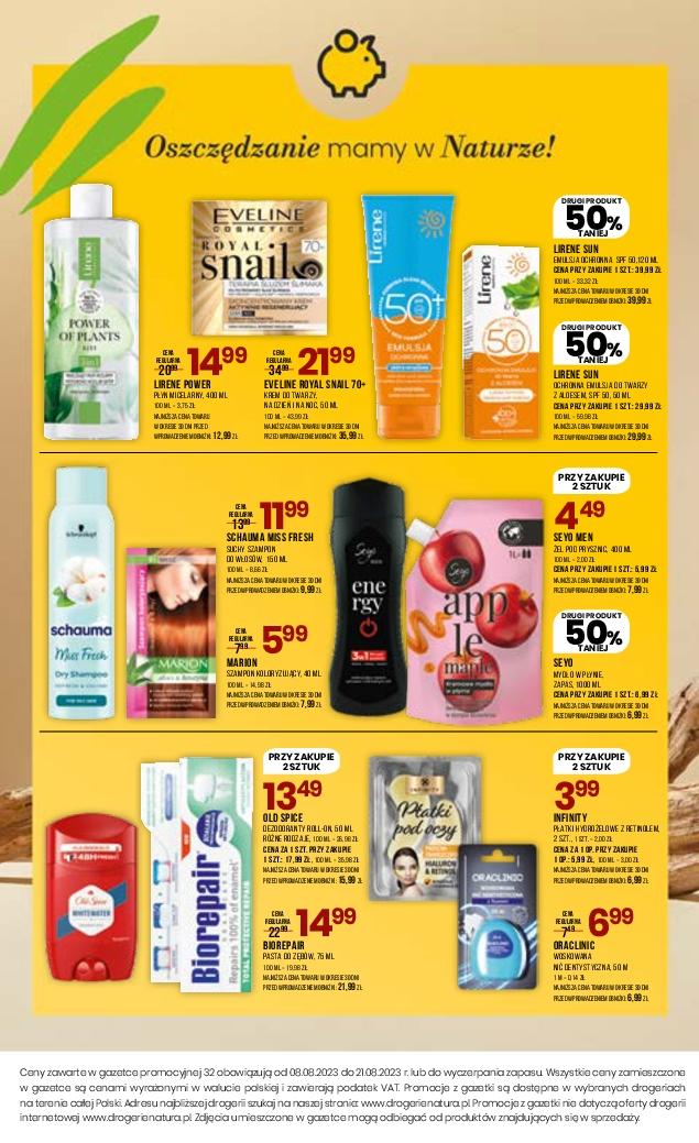 Gazetka promocyjna Drogerie Natura str. 16