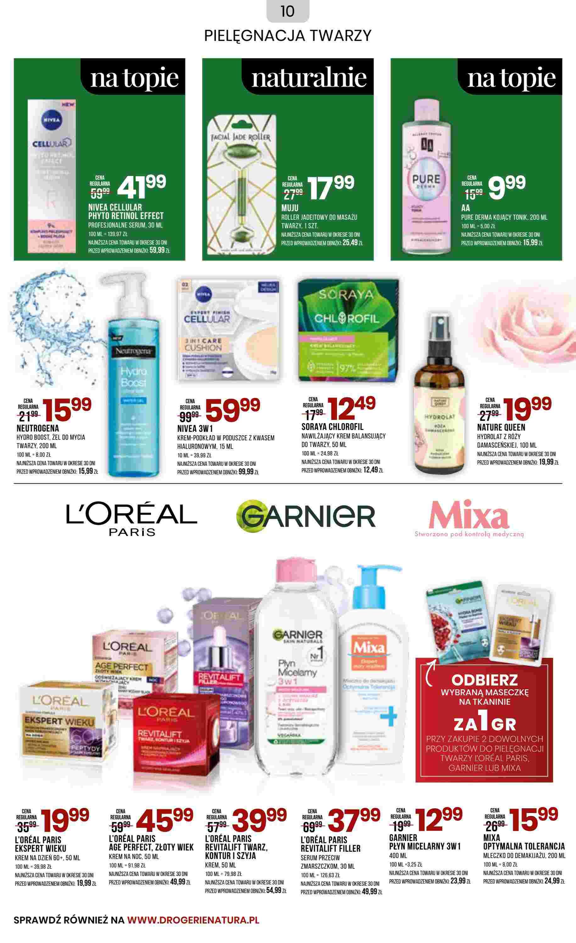 Gazetka promocyjna Drogerie Natura str. 10