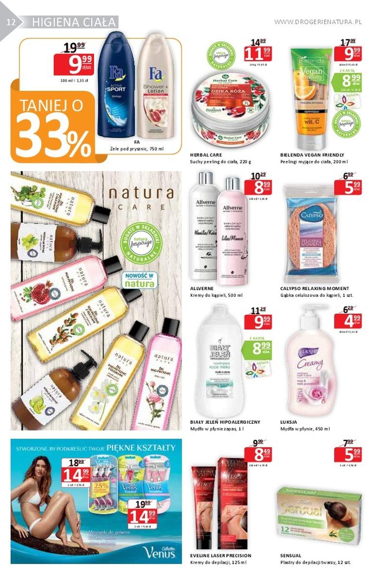 Gazetka promocyjna Drogerie Natura str. 12