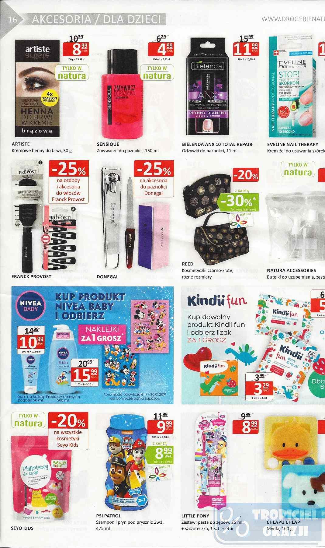 Gazetka promocyjna Drogerie Natura str. 16