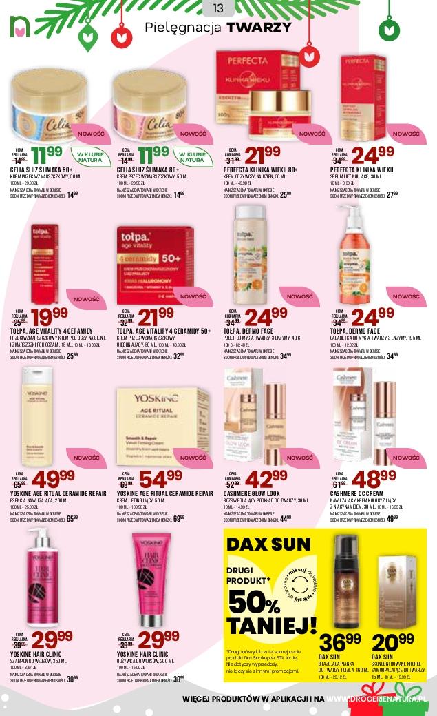 Gazetka promocyjna Drogerie Natura str. 13