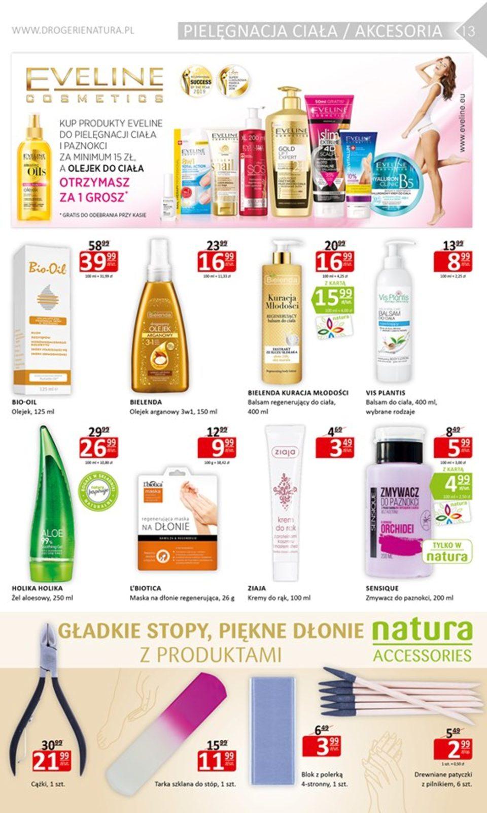 Gazetka promocyjna Drogerie Natura str. 13