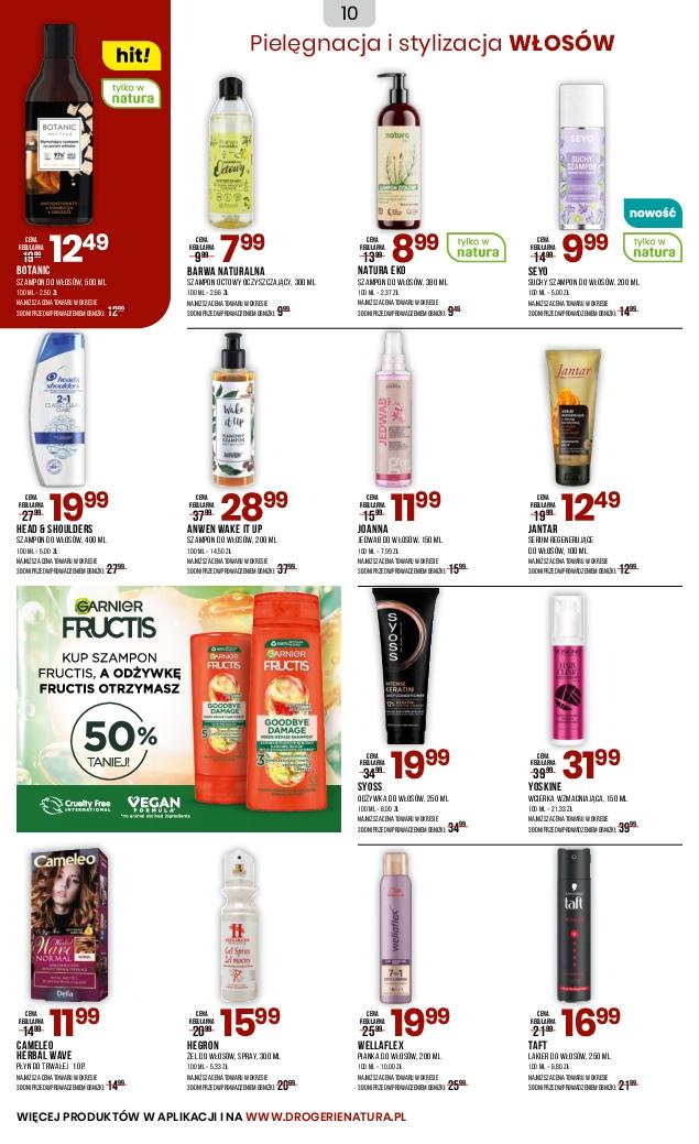 Gazetka promocyjna Drogerie Natura str. 10