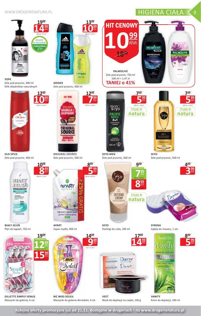 Gazetka promocyjna Drogerie Natura str. 9
