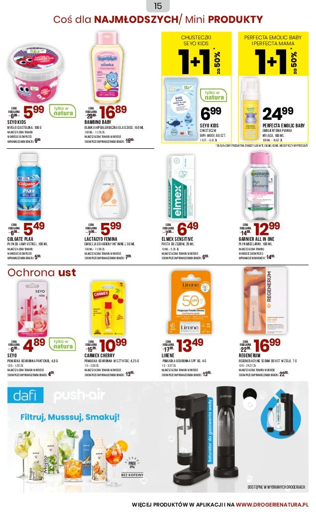 Gazetka promocyjna Drogerie Natura str. 15