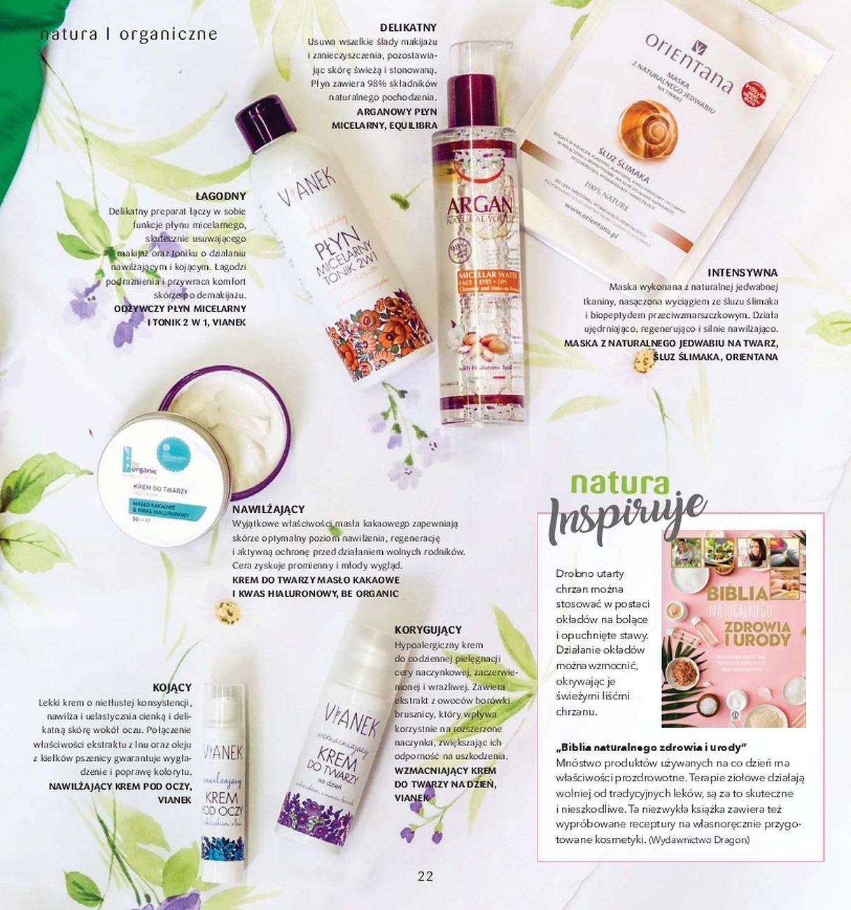 Gazetka promocyjna Drogerie Natura str. 22