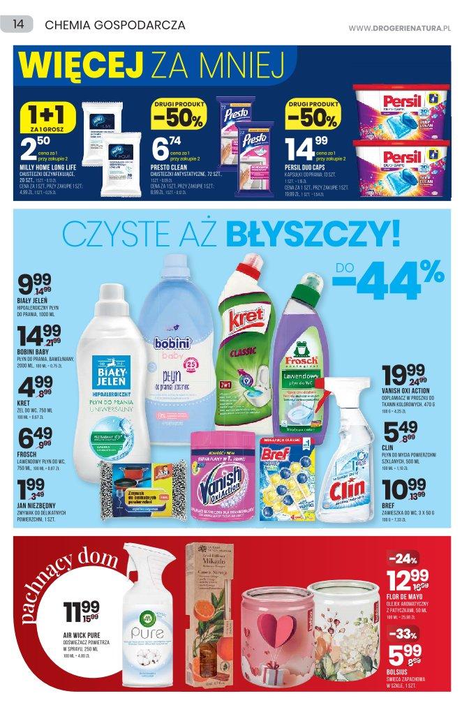 Gazetka promocyjna Drogerie Natura str. 14