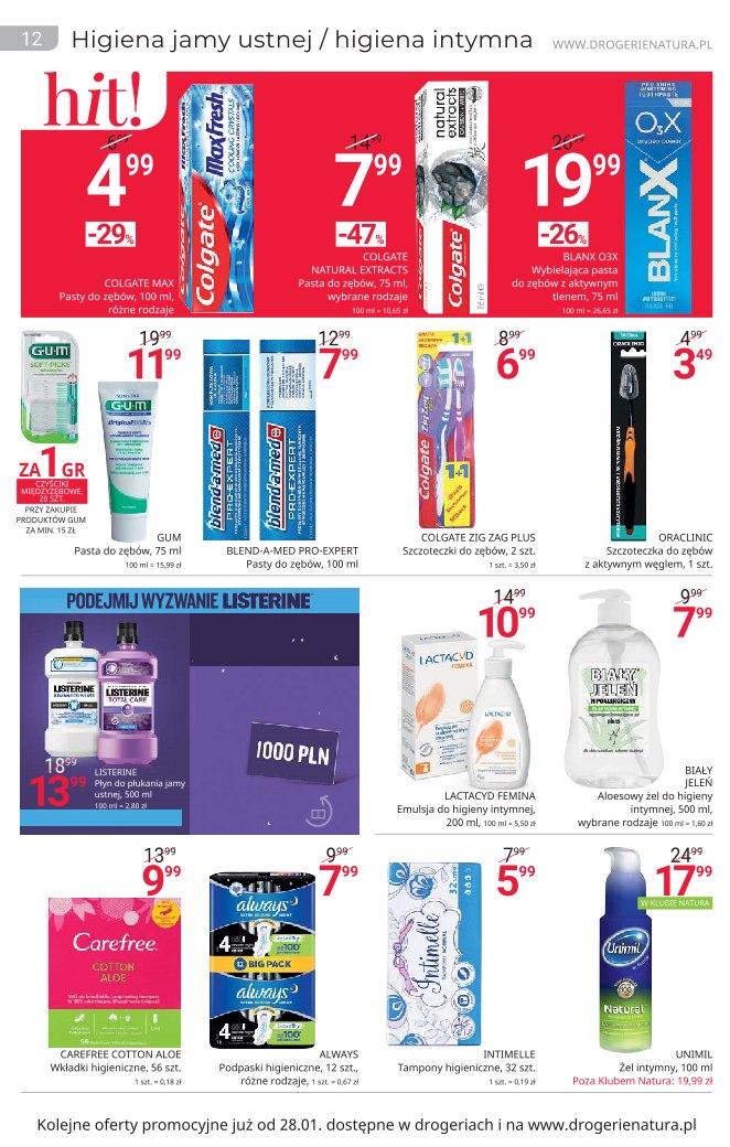 Gazetka promocyjna Drogerie Natura str. 12