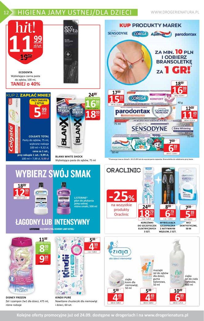 Gazetka promocyjna Drogerie Natura str. 12