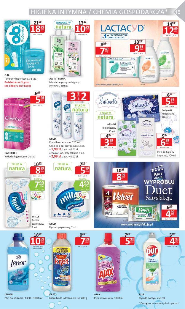 Gazetka promocyjna Drogerie Natura str. 15