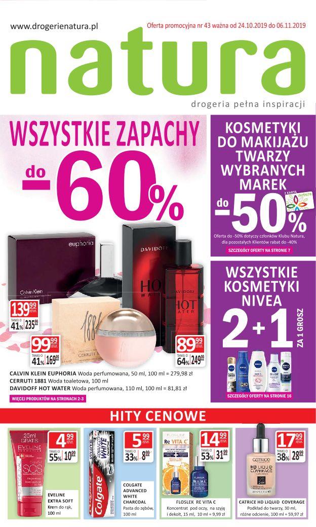 Gazetka promocyjna Drogerie Natura str. 1