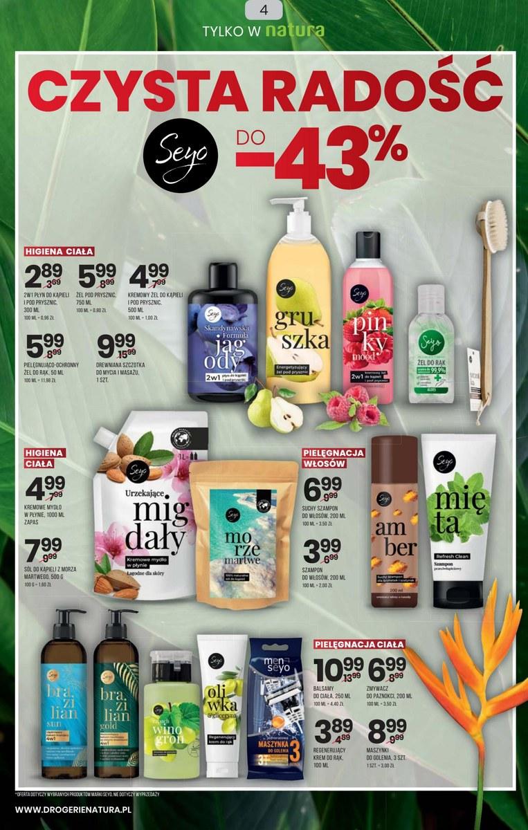 Gazetka promocyjna Drogerie Natura str. 4