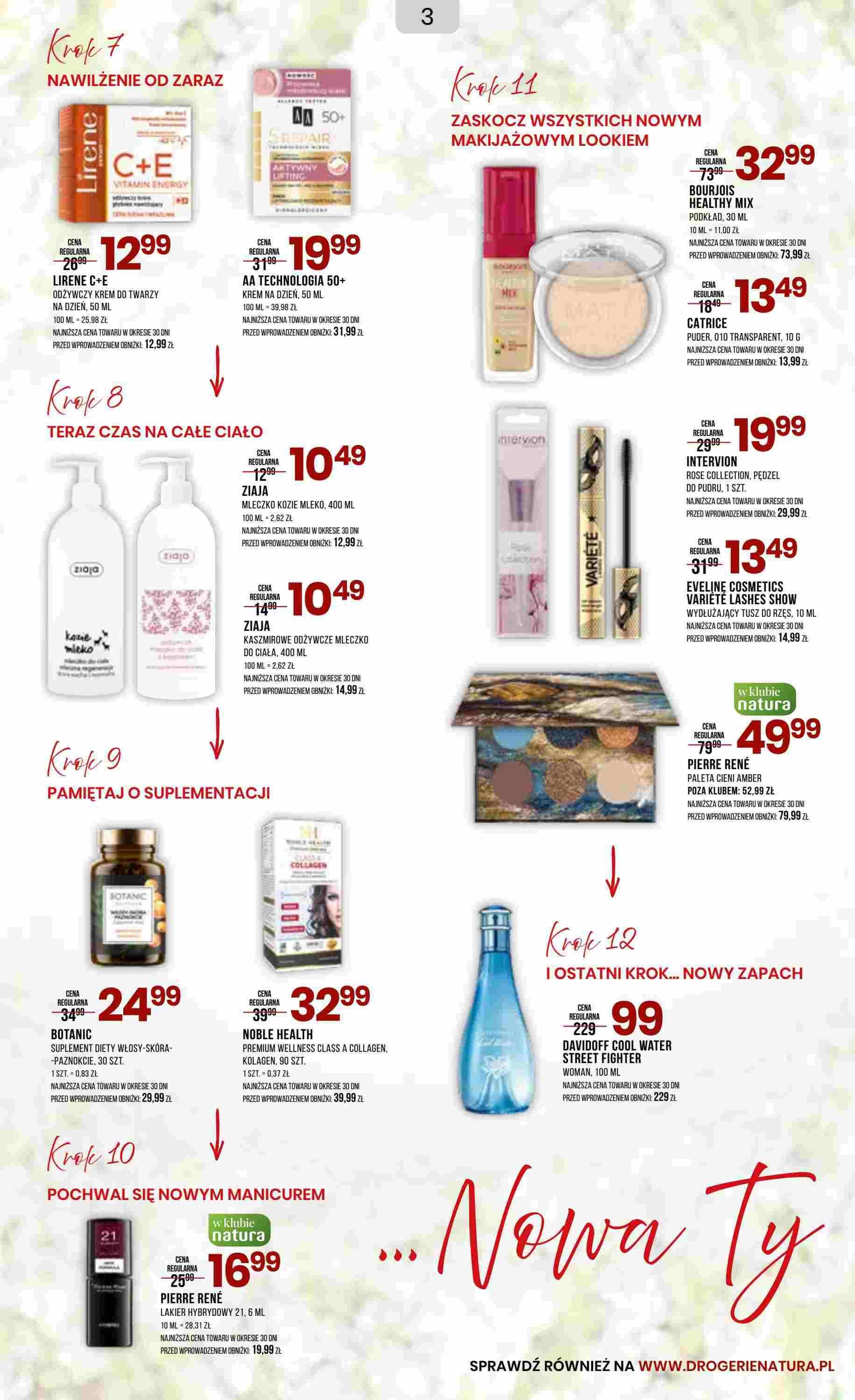 Gazetka promocyjna Drogerie Natura str. 3